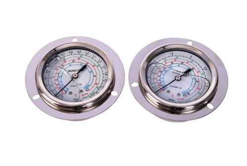 帶油高低壓壓力表,優(yōu)質(zhì)高低壓壓力表